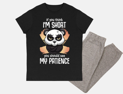 impatient short panda