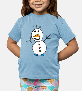in fan til pupazzo di neve disegnato pe