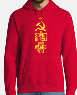 In Soviet Russia shirt wears you