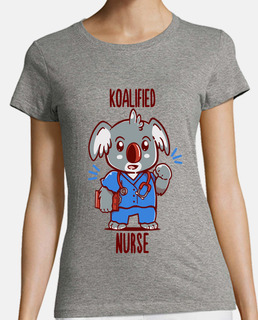 infermiera koala - koala animal pun - camicia da donna