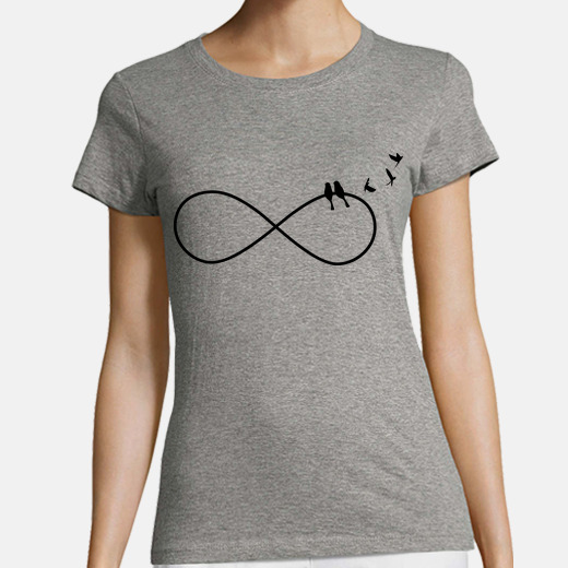 Infinity symbol birds bird t-shirt | tostadora