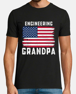 ingeniero abuelo bandera americana juli