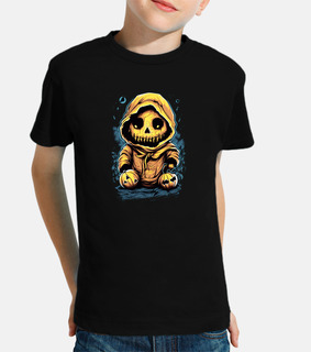 inquietante arte ghoul di halloween