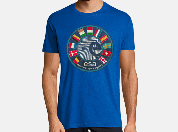 international Forskelsbehandling lampe International space team europe v01 t-shirt | tostadora