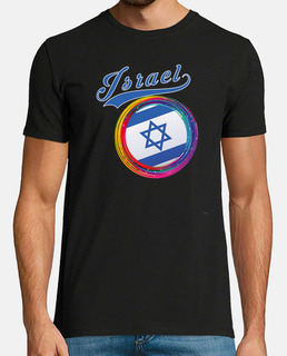 Israel Sports 2021 Holi Color Framed Israel Flag design