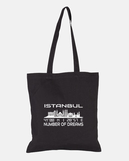 Istanbul Skyline GPS Coordinates