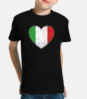 Italia bandera amor corazón italiano