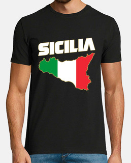 italie italia sicilia drapeau sicile pa