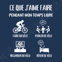 Image discount cycliste humoristique