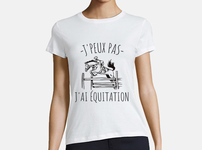 Tee shirt j peux pas j ai quitation tostadora