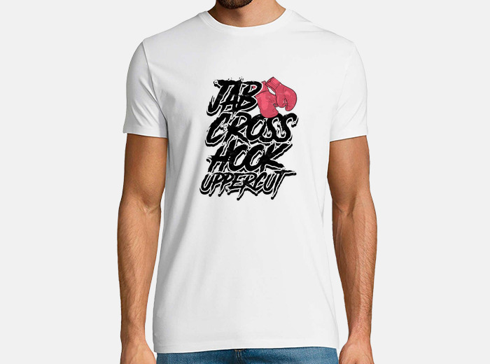 Jab Cross Hook Uppercut - Camiseta de boxeo