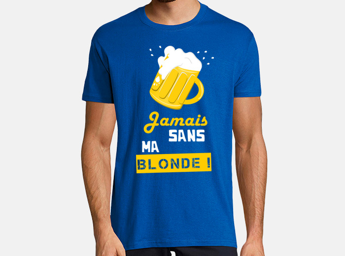 Tee shirt jamais sans best sale ma blonde