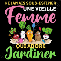 Sweat jardinage humour jardinière cadeau