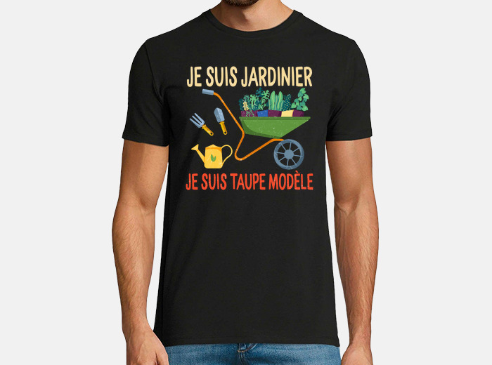 Idée cadeau jardinage humour Jardinier' T-shirt Homme