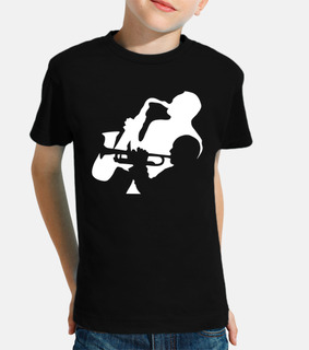 jazz trumpet and saxophone musicians