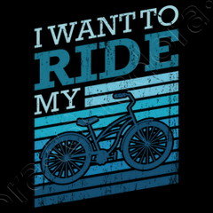 Tableau je veux faire du velo drole tostadora