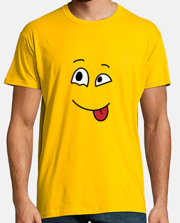 je dévissé - homme, jaune à manches courtes.