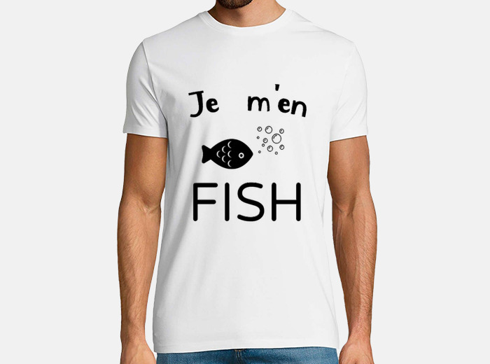 Tee shirt poisson discount humour