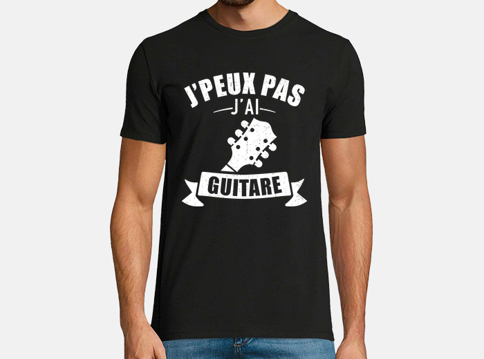 Camiseta je peux pas jai guitare laTostadora