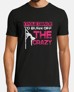 je pole dance pour brûler le danseur fou