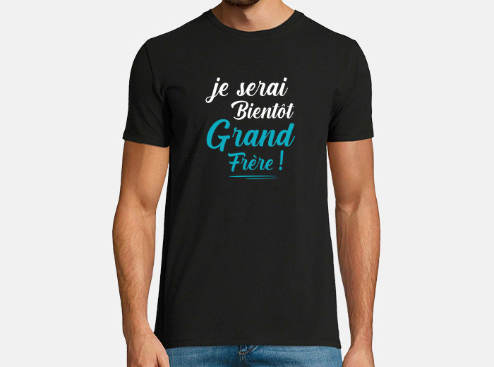 T shirt je best sale serai bientot grand frere