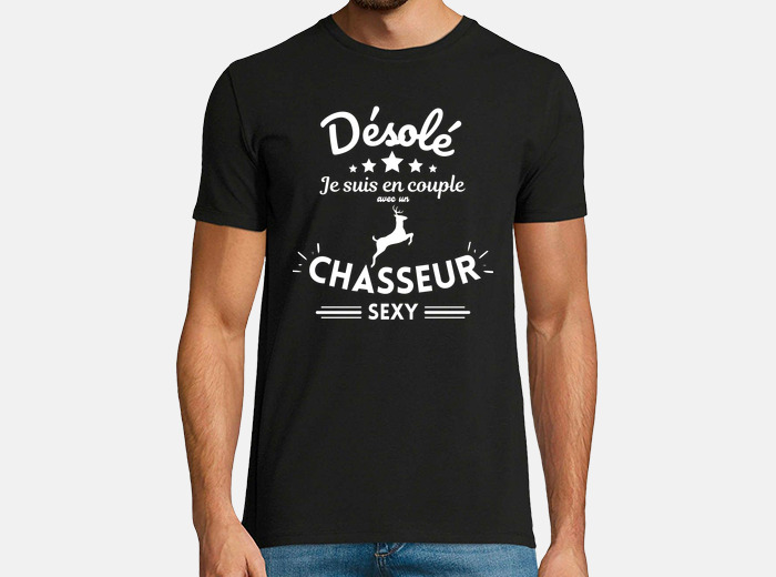 Tee shirt je suis en couple avec un tostadora