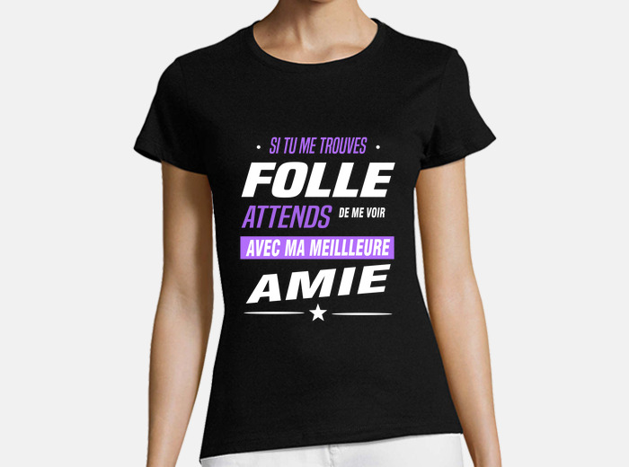 copine femme humour idée cadeau personnalisé amie' Sweat à capuche unisexe