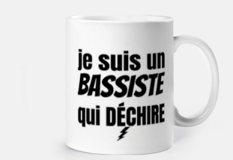 je suis un bassiste qui déchire
