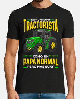 Je suis un papa conducteur de tracteur 