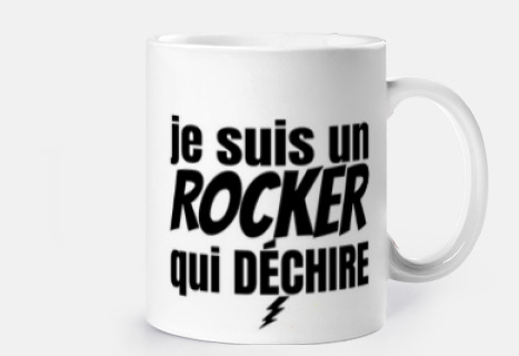 je suis un rocker qui déchire