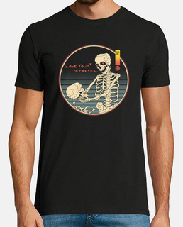 je t'aime en pièces chemise homme