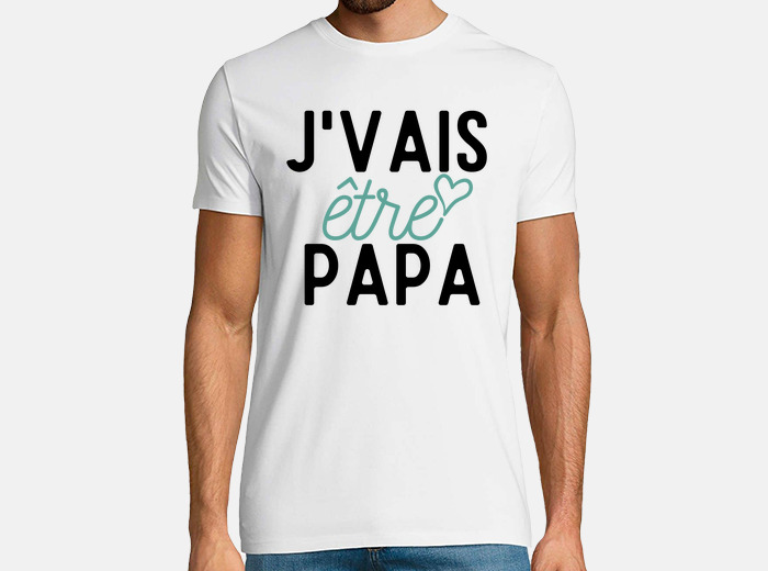 Futur papa. Tshirt humour, cadeau papa grossesse naissance bébé