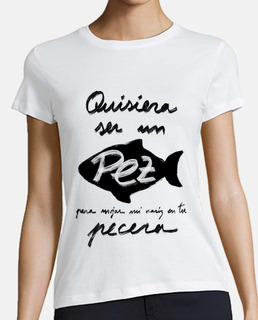 je voudrais être un poisson