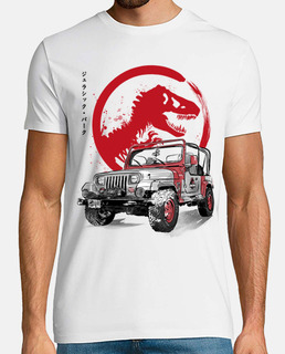 Jeep Wrangler YJ Sahara sumi e