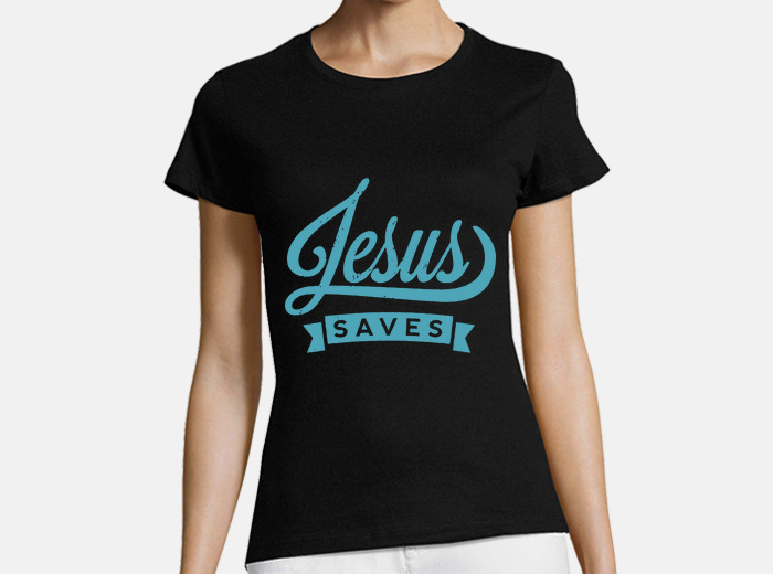 Camiseta jesús salva el amor de la... | laTostadora Camiseta jesús salva el amor de la... | laTostadora