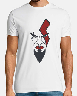 Jeux Vidéo - Kratos Face black shirt - Tshirt Homme