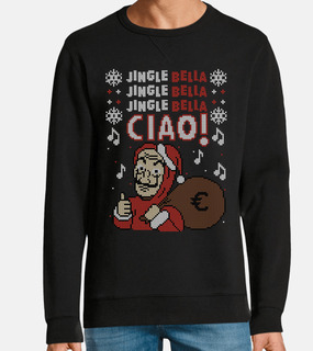 Jingle Bella Ciao! - Ugly Christmas Sweater
