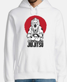 jiu jitsu brasileño león rojo atardecer
