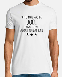 T Shirt Joel Avec Livraison Gratuite Tostadora Fr