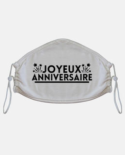 Masques En Toile Bon Anniversaire Livraison Gratuite Tostadora Fr