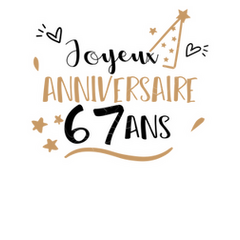 Tee Shirt Joyeux Anniversaire 67 Ans Tostadora Tee Shirt Joyeux Anniversaire 67 Ans Tostadora
