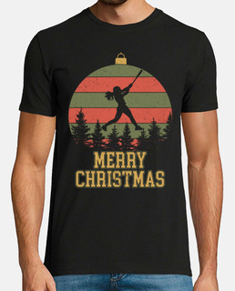 joyeux noël joueur de softball noël
