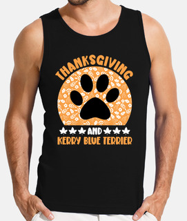joyeux thanksgiving mignon chien kerry 