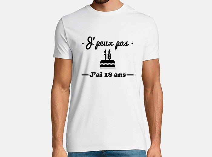 Cadeau danniversaire pour 18 ans n/é en 2002 T-Shirt