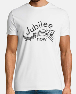 jubileo de diseño cristiano ahora con gráfico musical