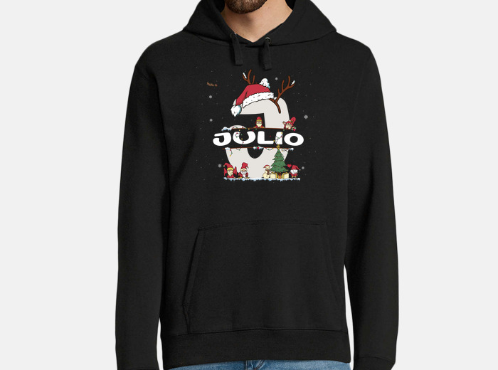 Sudadera julio navidad julio nombre laTostadora