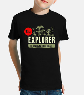 jungle explorer children&#39;s t-shirt adventure explorers nature