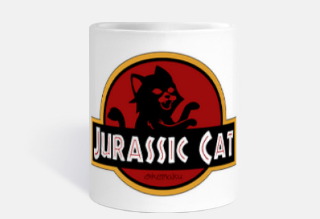 Jurassic Park Cat parodia gato película