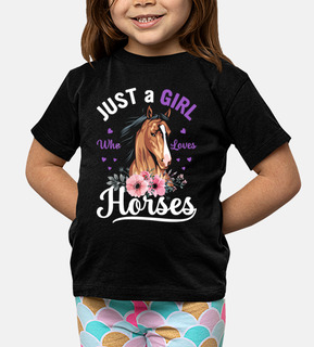Just A Girl Who Loves Horses Girls