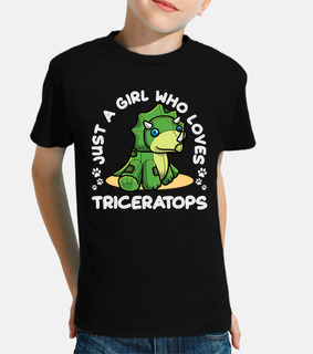Just A Girl Who Loves Triceratops